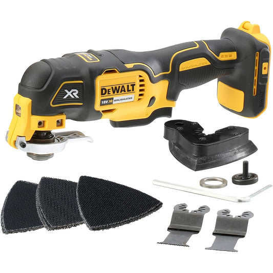 DeWalt 18V LXT Cordless Multi-Tool Bundle – DTM51Z with Twin 5.0Ah Li-Ion Batteries